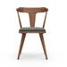 Joss & Main Fenn Teak Patio Dining Side Chair w/ Cushion Wood in Brown | 31 H x 21 W x 20 D in | Wayfair C6CE8376707B4AF7A57843F6318D7015