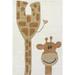 White 60 x 36 x 0.43 in Rug - Zoomie Kids Anabell Giraffe Kids Area Rug Polypropylene | 60 H x 36 W x 0.43 D in | Wayfair