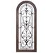 Darby Home Co Traditional Scroll Wall Décor Metal in Brown/Gray | 50 H x 20 W x 1 D in | Wayfair 7367F1F1A58B44E1B4EBFE068B166B2D