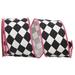 The Holiday Aisle® Decorative Accent, Cotton in Pink/Black | 2.5 H x 4 W x 4 D in | Wayfair DB743913594C4DAAA98B779C137F74E2