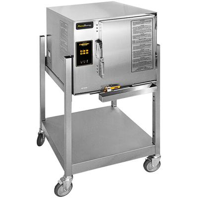 AccuTemp E64803E140 SGL Evolution 6 Pan Stand-Mounted Electric Boilerless Steamer - 480V, 28kW