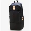 Nike Bags | Nike Air Jordan Black Backpack - New | Color: Black/Gold | Size: Os