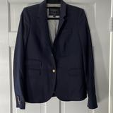 J. Crew Jackets & Coats | J. Crew Navy Women’s School Boy Blazer - 10 Tall | Color: Blue | Size: 10 Tall