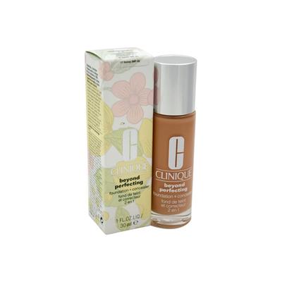 Plus Size Women's Beyond Perfecting Foundation Plus Concealer - 9 Neutral Mf-N -1 Oz Makeup by Clinique in Honey