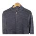 Michael Kors Sweaters | Michael Kors Blue Gray Quarter Zip Mock Neck Pullover Sweater Size Medium | Color: Blue | Size: M