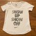 Nike Tops | Nike “Show Up, Show Off” Shirt, Size: Medium | Color: Black/White | Size: M