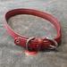 Coach Dog | Coach Leather & Fabric Dog Collar, Red | Color: Red | Size: Os