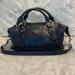 Coach Bags | Coach #F33806 Colette Leather Satchel Shoulder Bag | Color: Blue | Size: Os