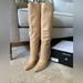 Nine West Shoes | Brand New Nine West Knee High Leather Boots. | Color: Tan | Size: 6