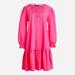 J. Crew Dresses | J. Crew V-Neck Mini Dress With Eyelet Trim 2x | Color: Pink | Size: 2x