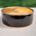 J. Crew Jewelry | J Crew Gold And Black Bangle | Color: Black/Gold | Size: 2.75"