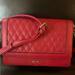 Nine West Bags | Nine West Red Quilted Crossbody Purse | Color: Red | Size: Medium