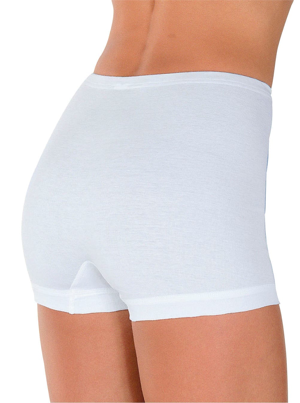 Pagenschlüpfer SCHIESSER, Damen, Gr. 48, weiß, 100% Baumwolle, Unterhosen Image