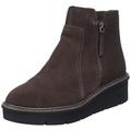 Clarks Damen Airabell Zip Chelsea Boot, Brown SDE, 41.5 EU