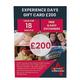 Activity Superstore £200 Experience Days Gift Card - Choose from 1,200 options, Driving Experience , Spa & Pamper Experience, Weekend Breaks, Couples Gifts, Retirement Gifts