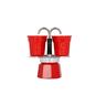 Bialetti Mini Express 2tz Rosso + 2 tazze