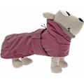 Cappotto con collo alto regolabile impermeabile modello Flux per cani: cappotto 27 cm - Rosa