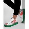 Sneaker DOGO "Ace Low-Top Sneaker Red Fox Damen Sneaker", Damen, Gr. 41, Normalschaft, bunt (weiß), Lederimitat, casual, Schuhe Skaterschuh Sneaker low, Vegan