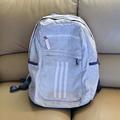 Adidas Accessories | Adidas Unisex League 3 Stripe Backpack, Gray/White | Color: Gray/White | Size: Medium