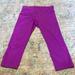 Under Armour Pants & Jumpsuits | Capri Under Armor Magenta Leggings | Color: Pink/Purple | Size: S