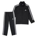 Adidas Jackets & Coats | Baby Boy Adidas 2-Pc. Tricot Zip Jacket & Pants Set, Size: 18 M | Color: Black/White | Size: 18mb