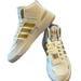 Adidas Shoes | Adidas Post Up White Gold Metallic Womans Shoe Size 6.5 | Color: Gold/White | Size: 6.5