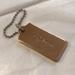 Coach Bags | Coach New York Vintage Hang Tag Or Keychain Large | Color: Gold | Size: Os