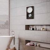Seiko Wall Clock Wood in Brown | 18.5 H x 10.5 W x 3.25 D in | Wayfair QXH046BLH