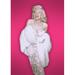 Marilyn Monroe Smiling in Fur - Photograph Paper in Pink/White Globe Photos Entertainment & Media | 10 H x 8 W in | Wayfair 2693070_810