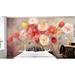 GK Wall Design Oil Painting Poppy Blossom Floral 6.25' L x 112" W Paintable Wall Mural Vinyl | 187 W in | Wayfair GKWP000156W187H106_V