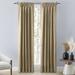 Ricardo Trading Polyester Room Darkening Curtain Polyester in White | 96 H x 25 W in | Wayfair 04706-80-196-11