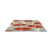 White 70.8 x 47.2 x 0.7 in Indoor Area Rug - Red Barrel Studio® Poppy Rectangle Hand Tufted Wool Area Rug in Red/Beige Wool | Wayfair