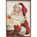 The Holiday Aisle® Santa w/ Delivery White Wood in Brown/White | 16 H x 10 W x 1.5 D in | Wayfair CD6DAFCA54D84745A71F4A01611B4625