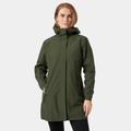 Helly Hansen Giacca Impermeabile Donna Valkyrie Lunga Con Fodera In Pile Verde M