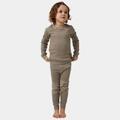 Helly Hansen Completo Base Layer Hh Lifa Merino Bambino Marrone 92/2