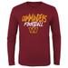 Youth Burgundy Washington Commanders Wildcat Long Sleeve T-Shirt