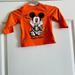 Disney Shirts & Tops | Disney Toddlers Mickey Halloween Scary Cute Print Long Sleeve Tshirt Size 2t | Color: Black/Orange | Size: 24mb