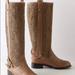 Anthropologie Shoes | Anthropologie Woven Boots | Color: Tan | Size: 10