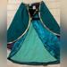 Disney Costumes | Frozen Queen Anna Dress Costume Size 4 | Color: Black/Green | Size: 4