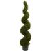 Nearly Natural 6 Rosemary Spiral Artificial Topiary Tree (Indoor/Outdoor)