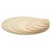 Wooden Oval Cutouts 18-inch x 12-3/4-inch 1/4 Inch Thick Pack of 100 Unfinished Wood Cutouts for Crafts by Woodpeckers