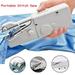 TOPGOD Mini Portable Smart Electric Tailor Stitch Hand-held Sewing Machine Home Travel