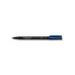 Staedtler Lumocolor AV Marker Blue Fine 10/Pack (15282-PK10)