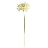 1 Branch Artificial Flower Fresh-keeping DIY Bright-colored Decorative Elegant Faux Dahlia Flower with Stem Party Supplies