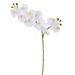 Vickerman 34 White Artificial Orchid Stem Real Touch.