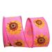 JAM Paper Spring Sunflower All Occasion Pink Polyester Ribbon 720 x 2.5