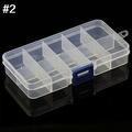 10/15/24 Compartments Plastic Box Jewelry Bead Storage Container Craft Organizer