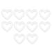 2/5/10 Pieces White Polystyrene Foam Craft Balls Foam Heart DIY Materials Painting Drawing Coloring Novelty 13.5CM