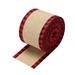 Zoiuytrg Christmas Plaid Ribbon Wired Edge Ribbon Color Block Fabric DIY Wrapping Craft Decoration Gift Wrapping Christmas Decoration Bow Floral Wreath