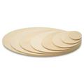 Wooden Oval Cutouts 10-inch x 7-inch 1/4 Inch Thick Pack of 3 Unfinished Wood Cutouts for Crafts by Woodpeckers